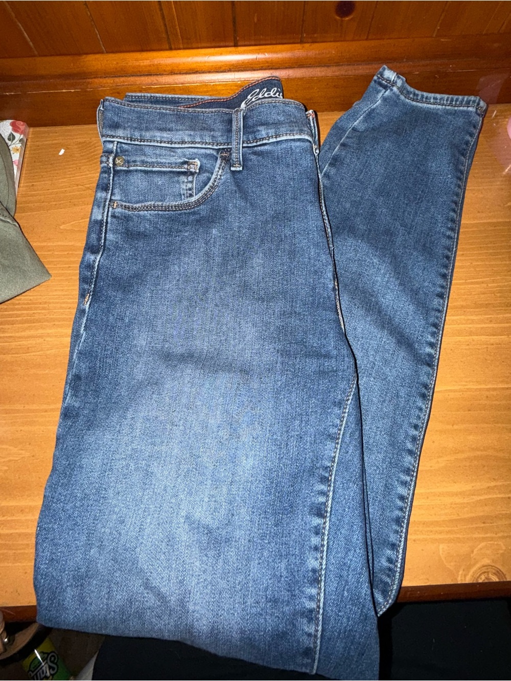 Eddie Bauer Woman’s Classic Blue Denim Jeans